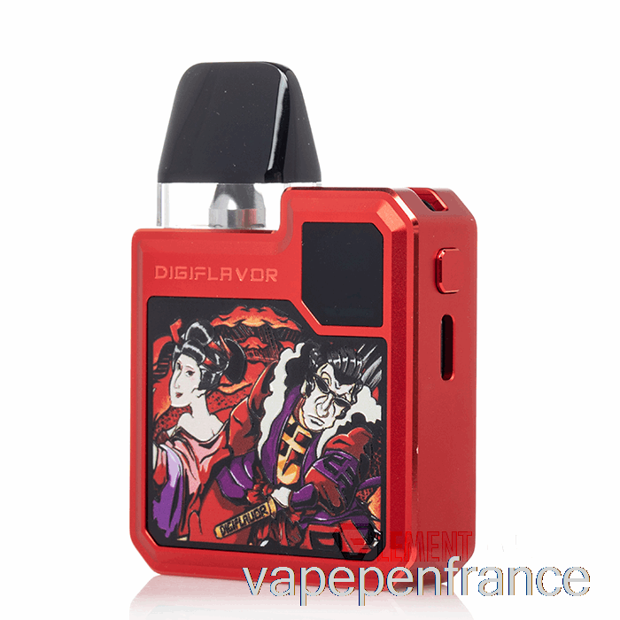 Geek Vape Digi Q Pod Système Samouraï Stylo Vape Rouge